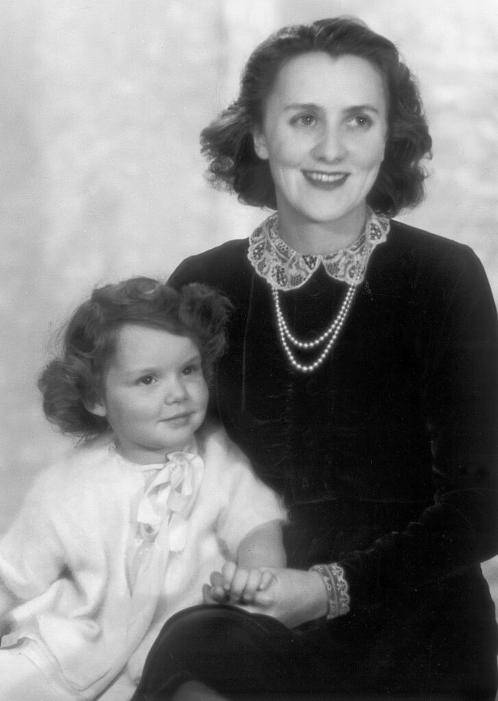 Biography - the early years With mother Amory Wolf